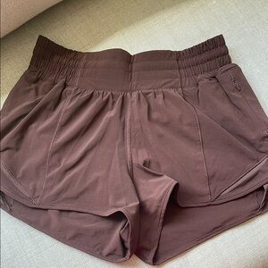 Lululemon hotty hot high rise shorts